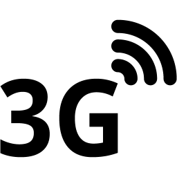 Good 3G-UMTS mobile network signal